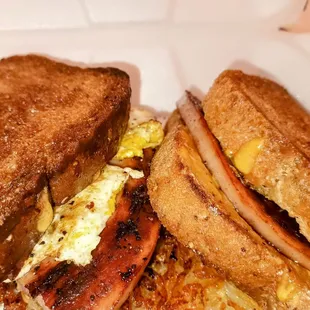 Bologna Egg and Cheese Sandwich. Was good.