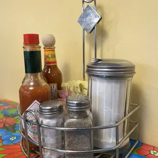 Condiments.
