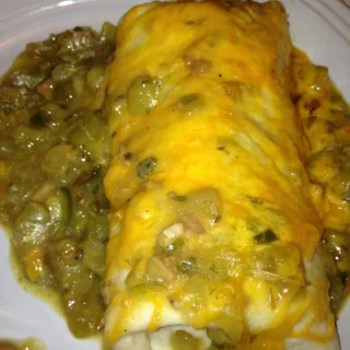 Smothered Breakfast Burrito