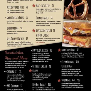 Updated Menu 2/21/2020
