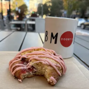 Strawberry scone