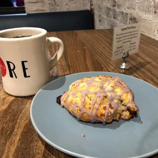 Lavender Goat Cheese Scone