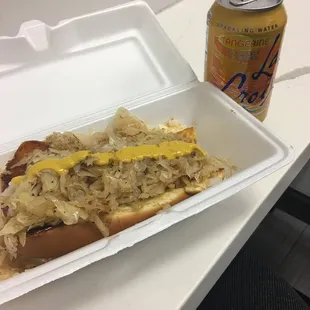 The scarletto dog.  Yummmmmmmm