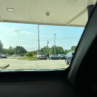Beginning of the car show
