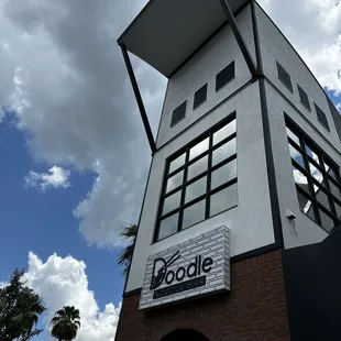 Outside