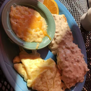 Biscuit and Gravy - Breakfast
