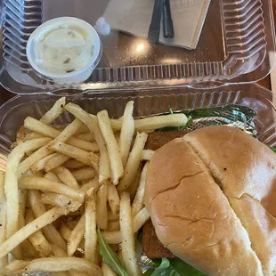 Fish sandwich