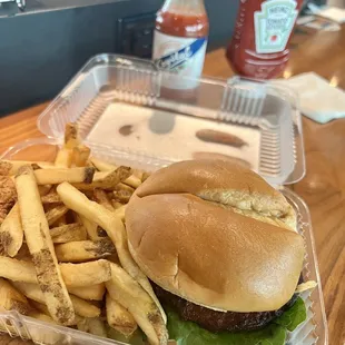 NOLA burger - yuck