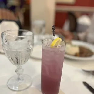 Lavender lemonade