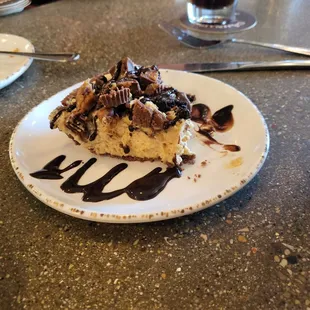 Staff made peanutbutter cake