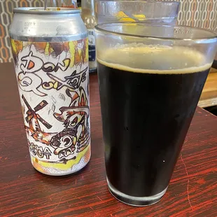 Don Quixote Mocha Stout by TwoBoros Brewery.