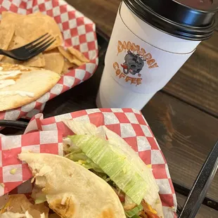 They made me an off menu warm spiced apple cider drink, fantastic!