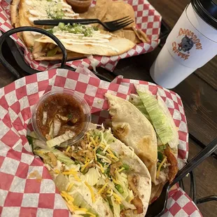 Chicken tacos yummy!