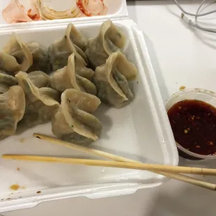 Vegetarian dumplings