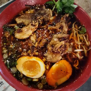 Miso chicken Shoyu ramen