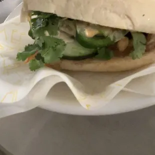 Slammin&apos; Pork Belly Bahn Mi