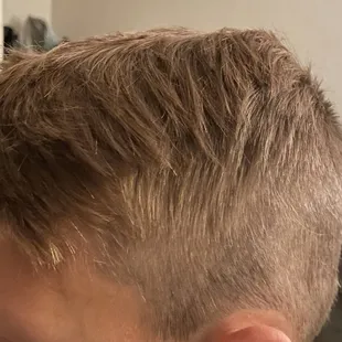 Please explain to me how this is an even haircut