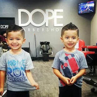 My twin boys always come out loving their haircut done by Vince. Vince is professional and a master at his craft.