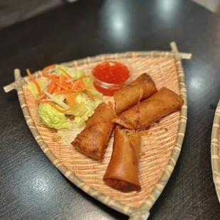 1. Egg Rolls ($6.95)