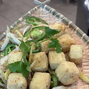 #5 Crispy Garlic Tofu