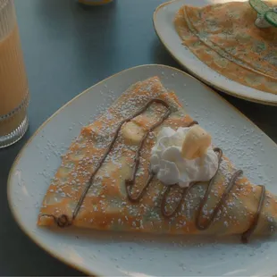 Banana Nutella Crepes