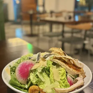 Little Gem Salad with Chicken