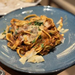Fettuccine wild boar