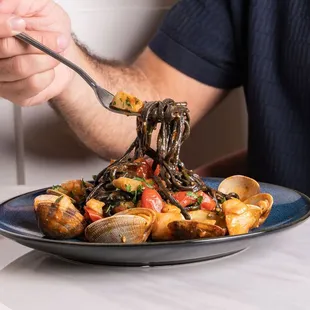 paella, food