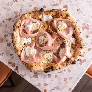 pizza, food