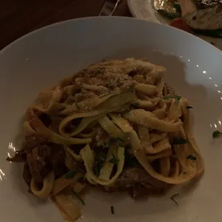 Fettuccine Wild Boar Lunch