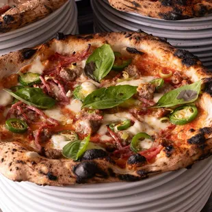 pizza, food