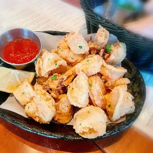 Fried Calamari and Shrimp