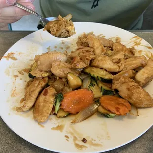 Chicken teriyaki special. Delicious !