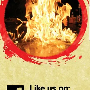 a picture of a fire