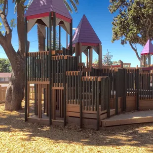 Little kids play structure