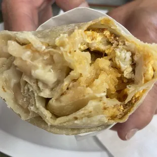 Chorizo burrito