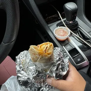 Chorizo mini burrito