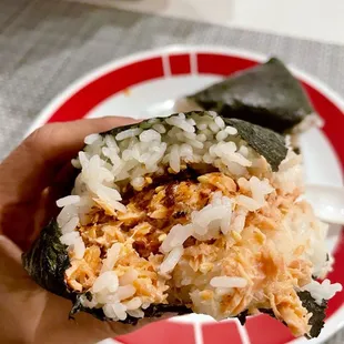 Salmon Soy Furikake Onigiri