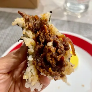 Beef Gyudon Onigiri