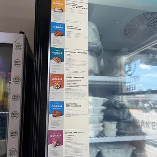 Frozen items to go