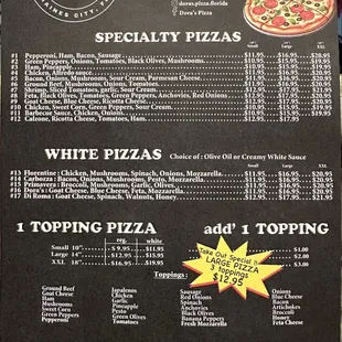 Menu 2/19/25