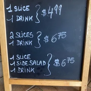 Lunch specials