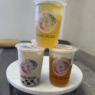 Peach Oolong Tea Foam