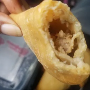 Beef meat pie (inside)