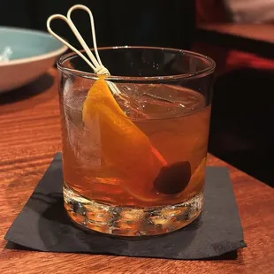 New Orleans old fashioned.
