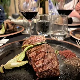 steak, food