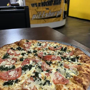Spinach Pizza