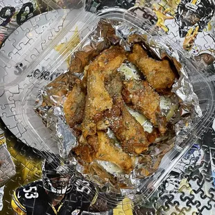 Garlic Parm Wings