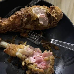Raw chicken