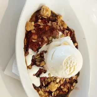 Strawberry Crisp
